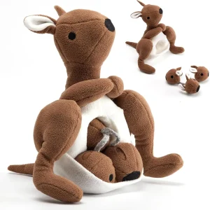Interactive Kangaroo Plush Toy